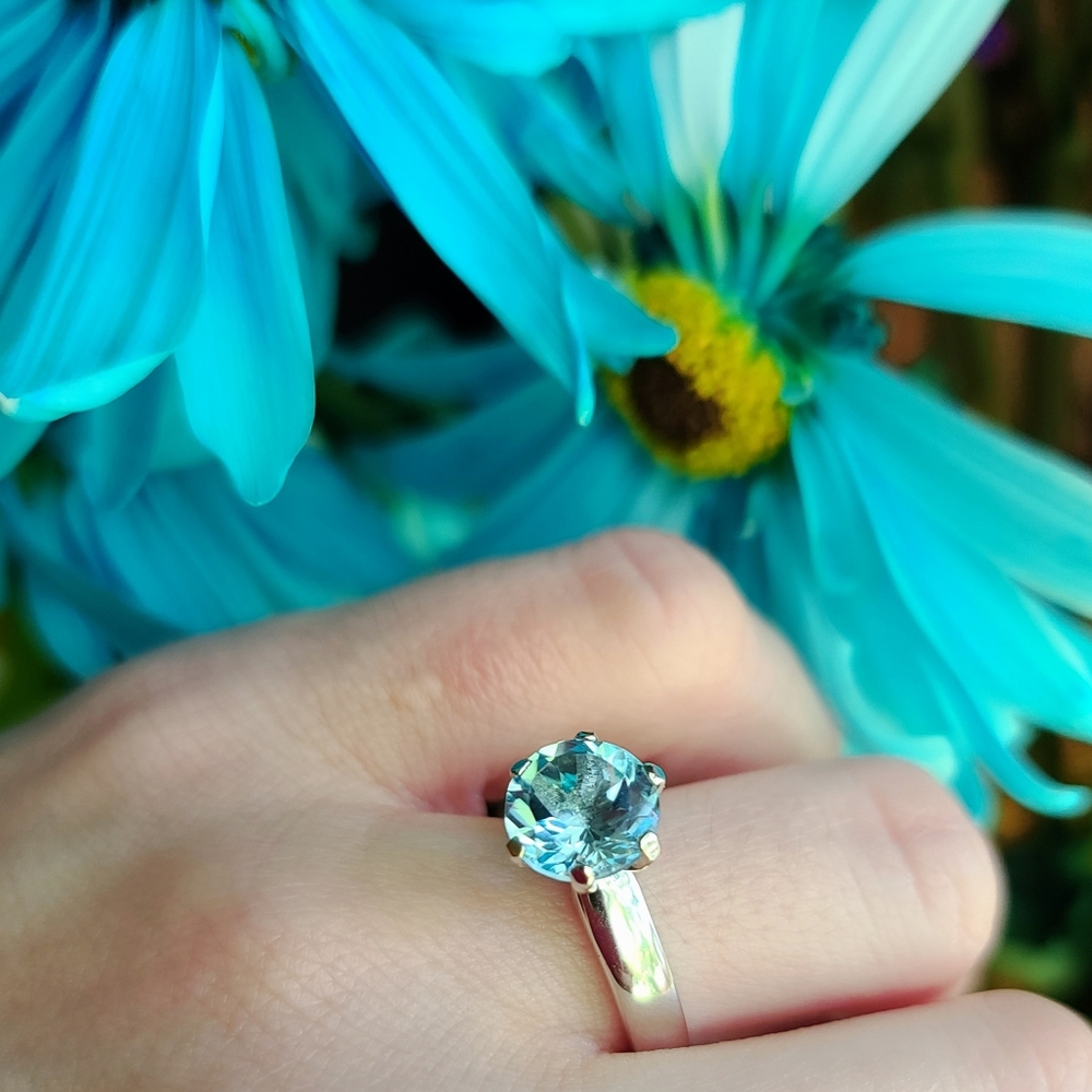 Blue Topaz Ring